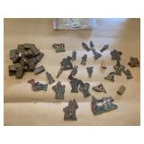 CARDBOARD PAPER DOLL SOLDIERS, WOOD AMERICAN