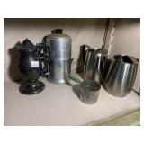 DRIP COFFEE POT, STAINLESS PITCHER