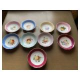 9 FRUIT THEMED DESSERT BOWLS