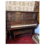 JACOB BROTHERS NEW YORK UPRIGHT PIANO WITH