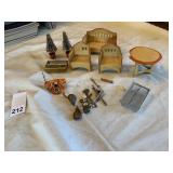 ORANGE CAST IRON PHONE SWIFTS PREMIUM HAM, MINI.