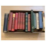 14 HARDBACK BOOKSING INCLUDING SCHOOL BOOKS,