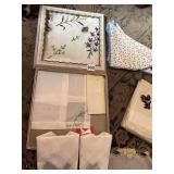 EMBROIDERED HANKIES, INCLUDING POODLE HANKIE