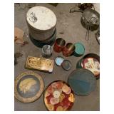 OXFORD CANDY TIN AND OTHERS