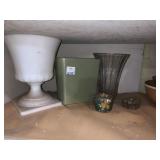 USA PLANTER, GREEN FLOWER FROG, ETC.