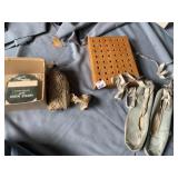 BALLET SLIPPERS, LACE, ETC.