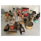 APROPOS POWDER BOX, CAMPHOR, FURASPOR, ASSORTED