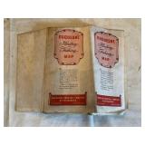 DUQUESNE BREWING HUNTING/FISHING MAP