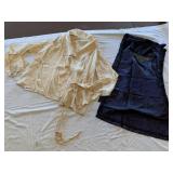 1800S ANTIQUE BLOUSE 10 SMALL BUTTON CUFF SLEEVES