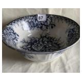 VIOLETTE LUNEVILLE FRANCE PORCELAIN BOWL