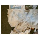 DRESSES FEED BAG, SUGAR BAG, FABRIC SCRAPS,
