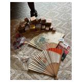 WOOD BLOCKS, TANGRAM PIECES, GEMSTONES, ETC.