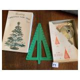 CHRISTMAS CARD TREE IN OB