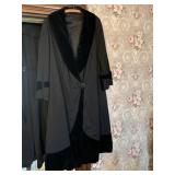 VINTAGE COAT VELVET TRIM