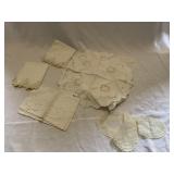 VINTAGE UNUSED PILLOWCASES, LINENS, NEW OLD