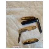 SATISFACTION COFFEE POCKET KNIVE AND 3 OTHERS