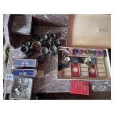 PAINTS, FURNITURE CUPS, ETC.