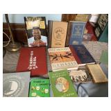 MUSIC, BOOKS INCL. THE BUS