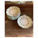 OLIVIA GERMANY CHRISTMAS PLATE, CARVED WOOD