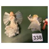 PIPE CLEANER GNOME, 2 ANGEL ORNAMENTS