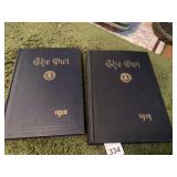 1919 AND 1920 THE OWL YEARBOOK, UNIVERSITY OF