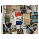 POST CARDS, TRAVEL BROCHURES, ETC.