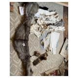 LACE COLLARS, LONG GLOVES, ANIMAL FUR STOLE