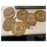 SILVER TOP BREWING COASTERS