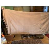 1 WITH DAMAGE BOTH WITH TASSELS TAN