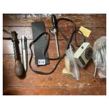 CURLERS, CURLING IRON, NAIL CARE, LAMP TIMER, RUG