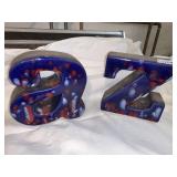 A & Z CERAMIC LETTERS GLAZED6 " X "6