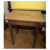 OAK STAND 26X19.5X29.5