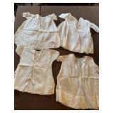 6 BABY VINTAGE WHITES