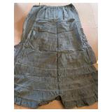 2 VINTAGE SKIRTS 34 & 36" WAIST