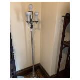 FLOOR LAMP, NO SHADE, MIDDLE HAS A BROKEN OFF