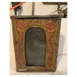 5LBS LICORICE LOZENGES TIN 7.5" H X 6" W X 3.5" D