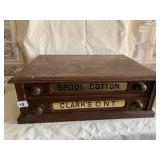 CLARK 2 DRAWER SPOOL CASE