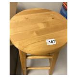 PINE STOOL 24" H