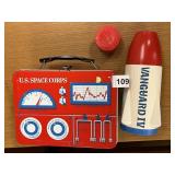 U.S. SPACE CORP LUNCH BOX W/ THERMOS