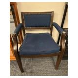 ARMCHAIR BLUE SEAT TACK STRIP ACCENT