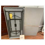 48" X 24" W FOLDING PLASTIC TOP TABLES