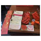 MINI HEARTS, WINE BAGS, MEMO HEARTS ETC.