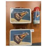 TWO 1963 KING-SEELEY LUNCH BOX 1 W/ THERMOS
