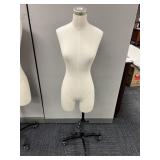 MANNEQUIN FEMALE IRON BASE W/ FOOT CONTROL