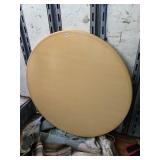 ROUND CONFERENCE TABLE 48" W/ OPENING FOR WIRES