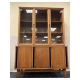 MCM CHINA CABINET 66" H X 46" W X 14" D