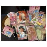 CHILDREN WIGS, SCARF WRAP, DISNEY SLIPPER SHOES,