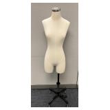 MANNEQUIN FEMALE IRON BASE W/ FOOT CONTROL