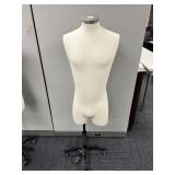MANNEQUIN MALE IRON BASE W/ FOOT CONTROL