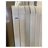 8 FOOT  X 30" FOLDING PLASTIC TOP TABLES